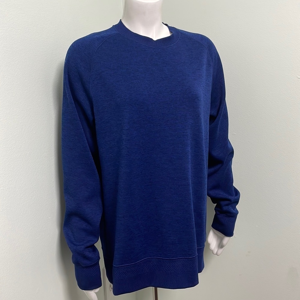 Nike Dri-Fit Women's Blue Crew Sweater Sweatshirt
